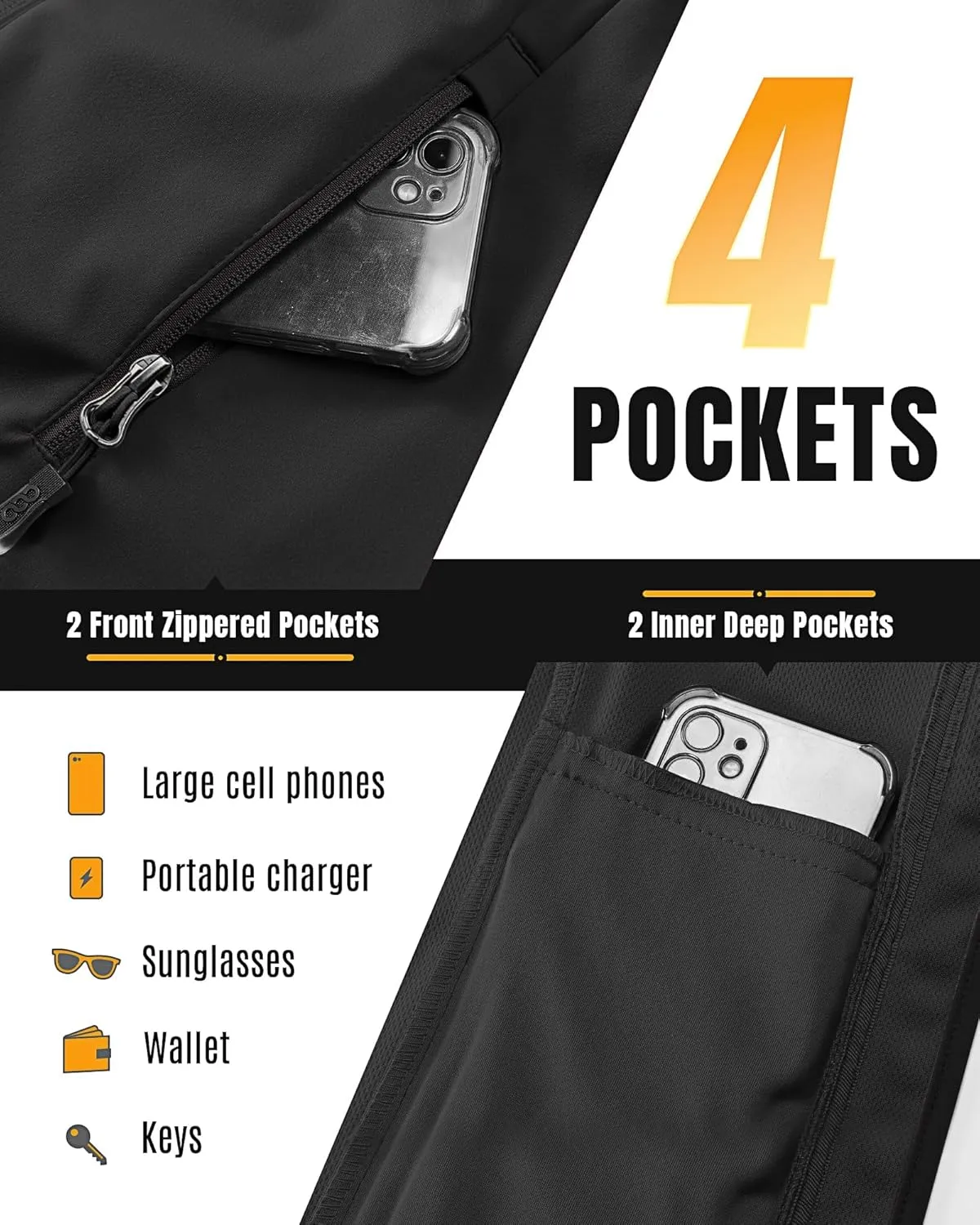 33,000ft Women's Softshell Jacket with Hood Waterproof Lightweight Windbreaker Windproof Rain Shell Jacket for Outdoor Hiking