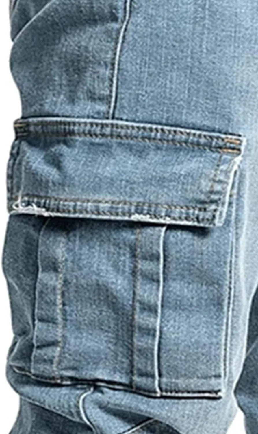 Akklian Mens Slim Fit Jeans Stretch Skinny Denim Pencil Pants Fashion Hip Hop Streetwear Straight Leg Comfort Casual Trousers