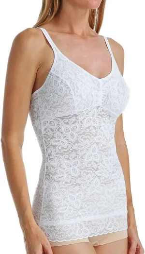 Bali Women's Lace Shapewear, Lace N Smooth Firm Control Shapewear Cami with Built-In Bra