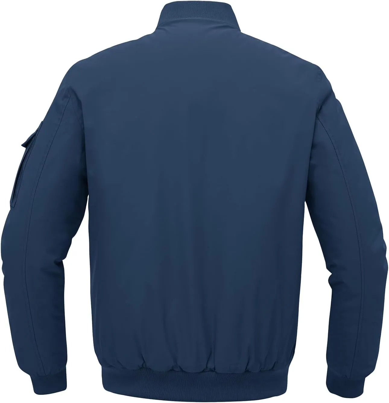 BGOWATU Men's Jacket Windproof Quilted Bomber Jackets Casual Fall Winter Warm Padded Coats Outwear
