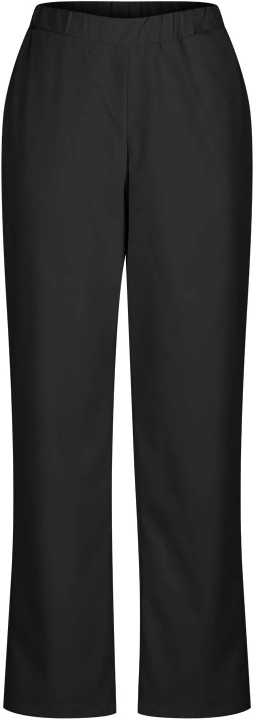 Casual Corduroy Pants for Women Solid Elastic High Waist Pants Loose Comfy Straight Leg Pants Loose Comfort Trousers