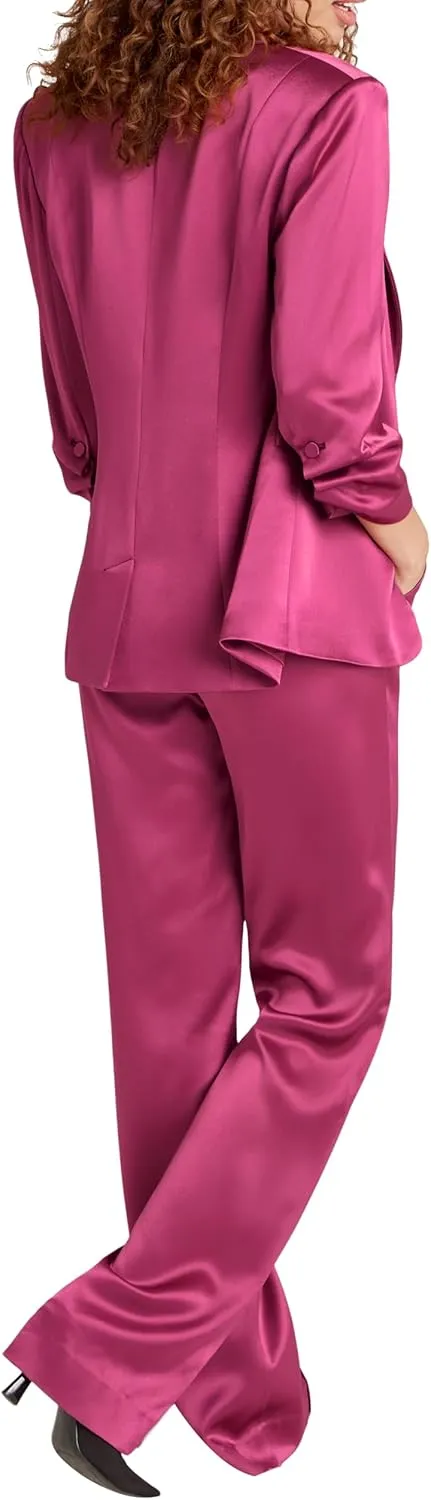 Cinq  Sept Women's Smooth Satin Khloe Blazer