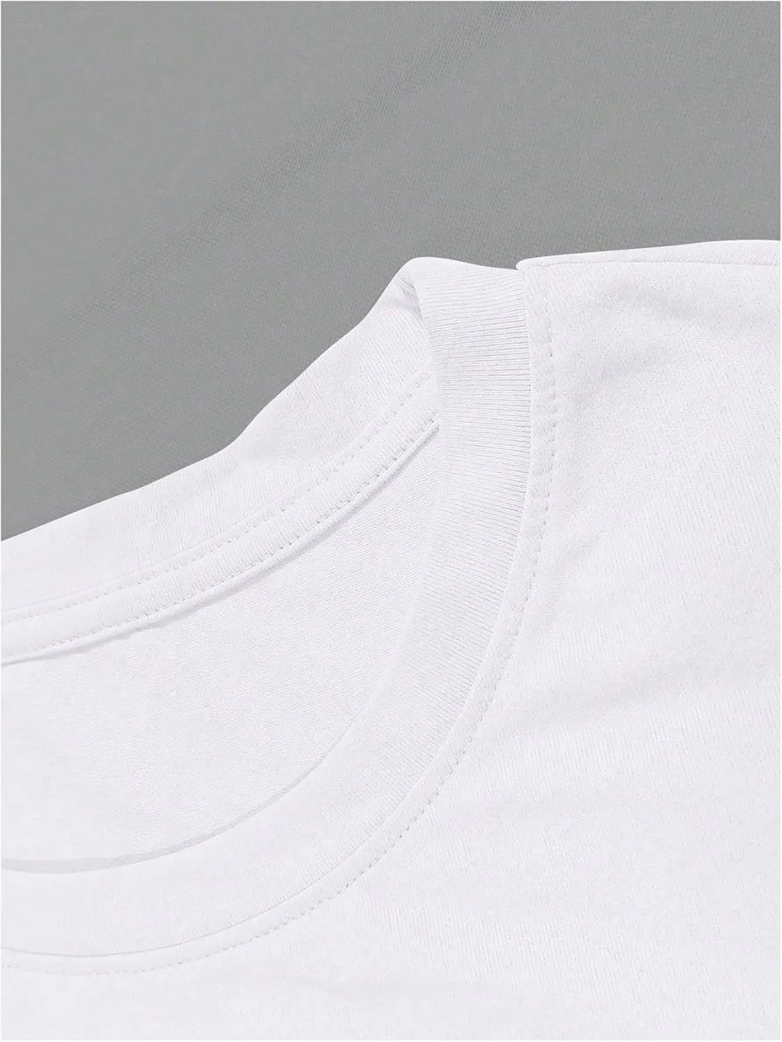 COZYEASE Men's Graphic Tees Short Sleeve Letter Print Crew Neck Vintage Tops Funny T Shirt Streetwear