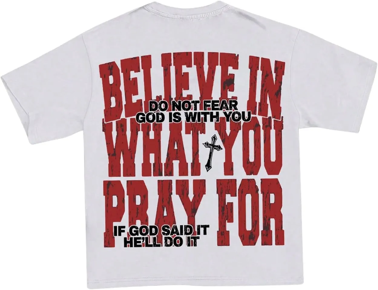 COZYEASE Men's Graphic Tees Short Sleeve Letter Print Crew Neck Vintage Tops Funny T Shirt Streetwear