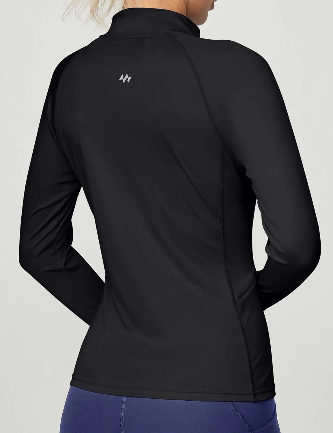 Ewedoos Rash Guard for Women UPF50  UV Sun Protection Clothing SPF Shirts Long Sleeve Swim Shirts for Woman with Pockets