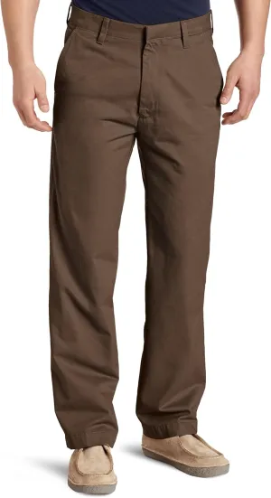 Haggar Men's Life Khaki Comfort Flat Front Chino Pant