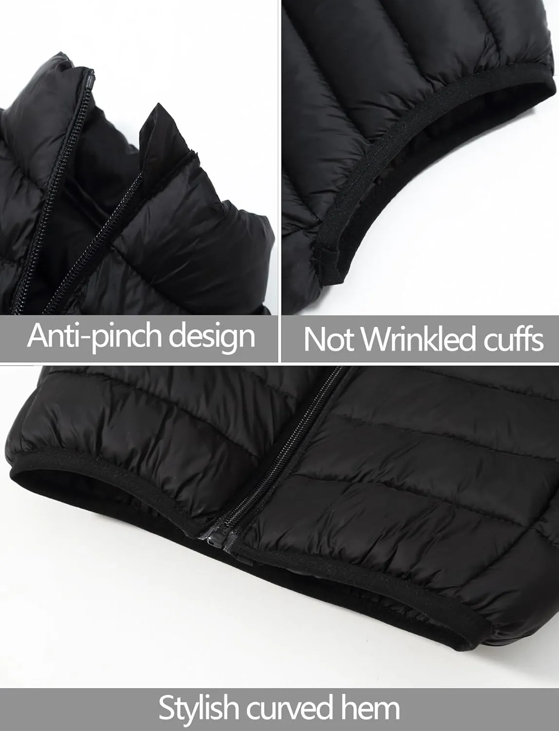 Happy Cherry Kids Boys Girls Lightweight Down Puffer Vest Sleeveless Windproof Packable Warm Winter Vest
