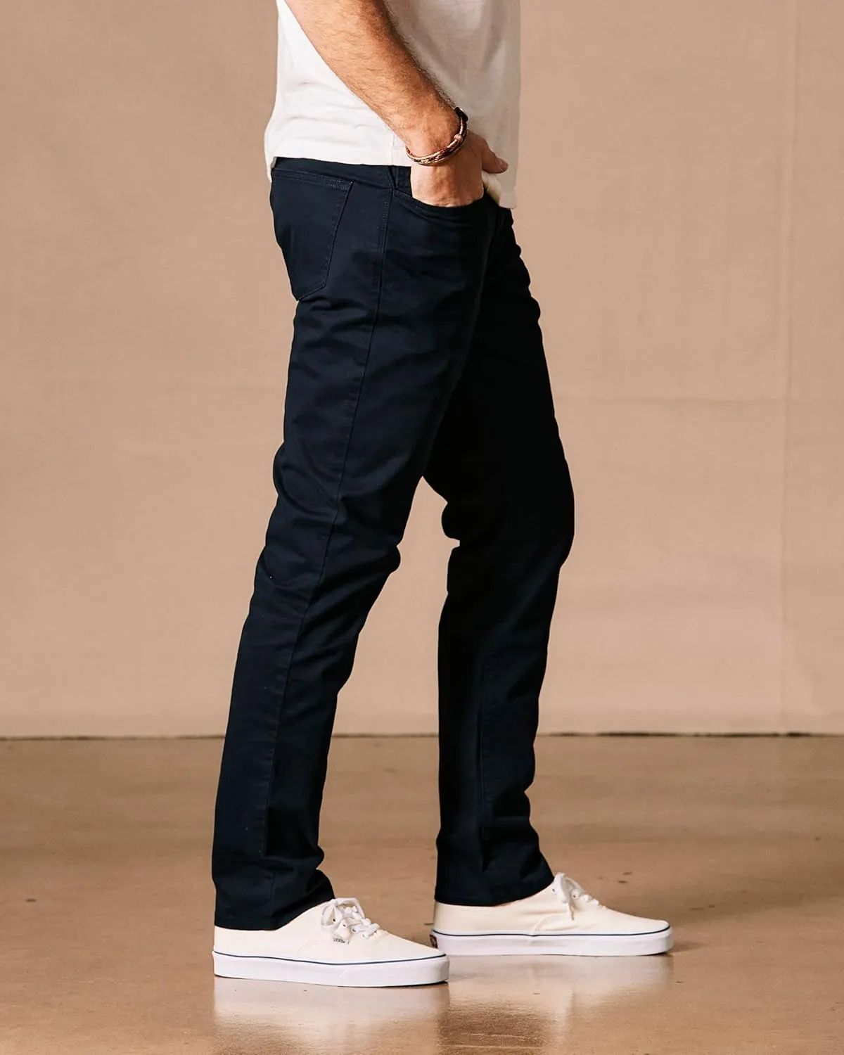 Huckberry Flint and Tinder Men's 365 Pant, Stretch Comfort, 5-Pocket Mens Pant