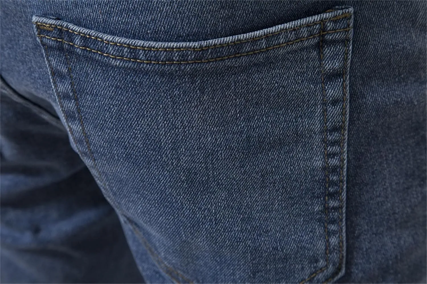 Jean Pants for Men Slim Fit Straight Leg Jean Stretch Skinny Denim Pencil Pants Distressed Comfort Flex Waist Pants