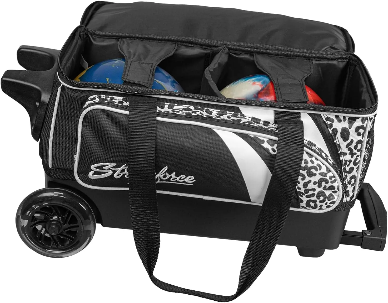 KR Strikeforce Cruiser Smooth Double Roller with Shoe Compartment and Side Accessory Pocket