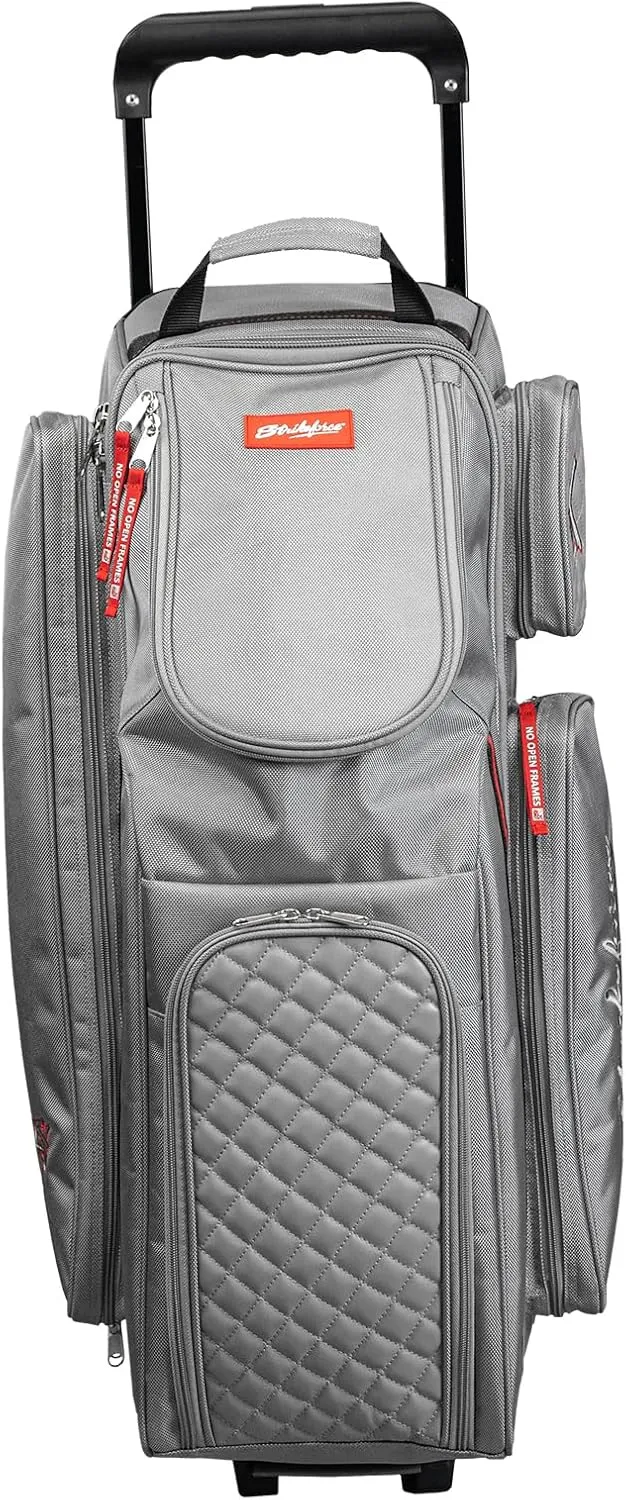 KR Strikeforce Diamond Triple Roller Premium Bowling Bag with 5" Smooth KRuze Wheels