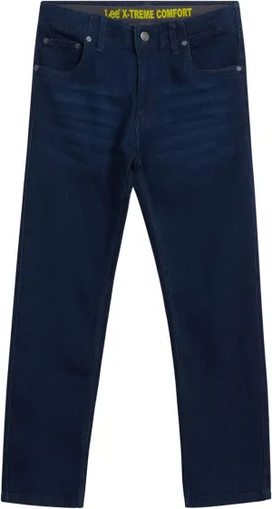 Lee Boys' Comfort Stretch Relaxed Fit Straight Leg Denim Jeans