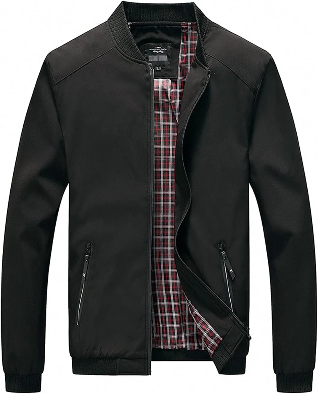 Lentta Men's Slim Fit Lightweight Softshell Bomber Jacket Coat Fall Jackets For Men