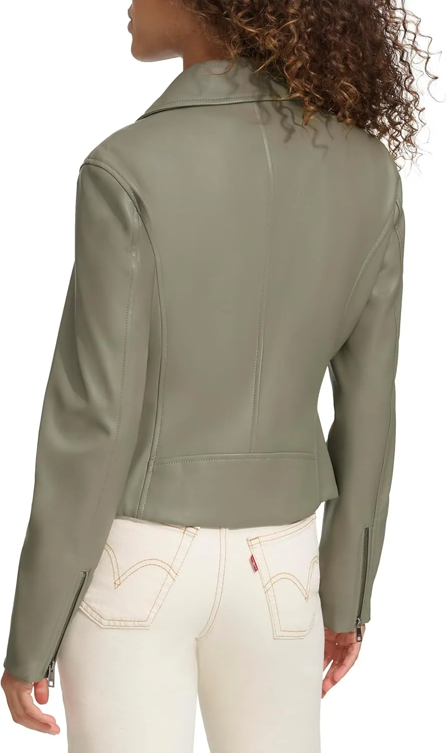 Levi's womens Smooth Faux Leather Moto (Standard and Plus Sizes)