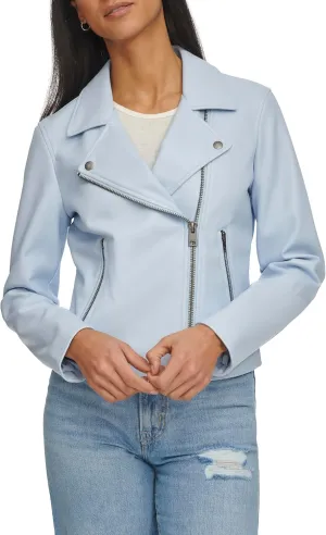 Levi's womens Smooth Faux Leather Moto (Standard and Plus Sizes)