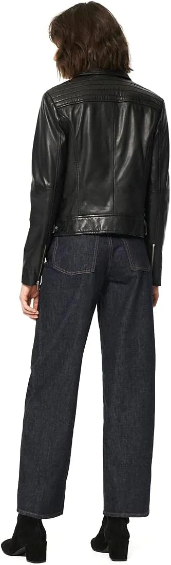 Marc New York Nysa Smooth Leather Jacket