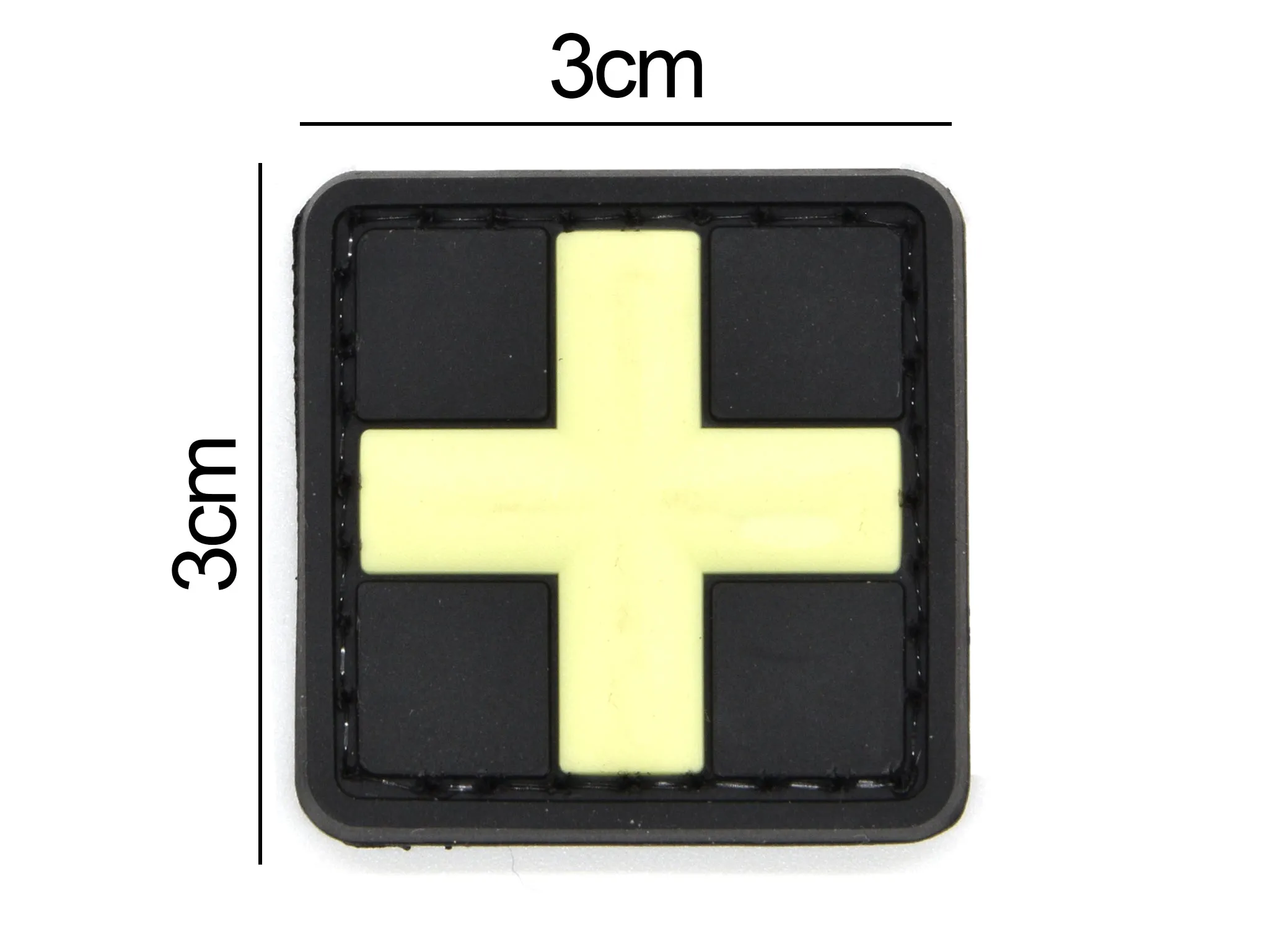 Medic Cross Glow in the Dark Patch