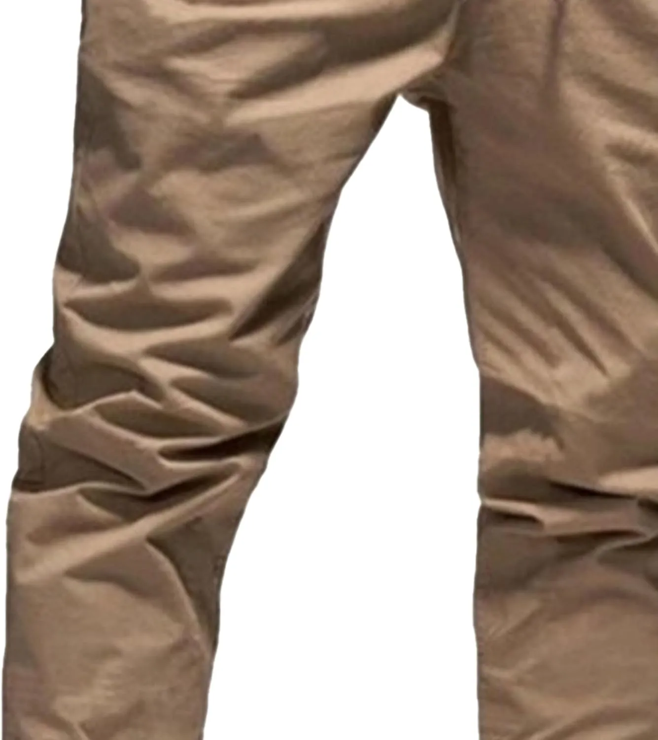 Men's Casual Elastic Waisted Joggers Pants Chino Solid Tapered Hiking Pants Slim Fit Comfort Outdoor Trousers