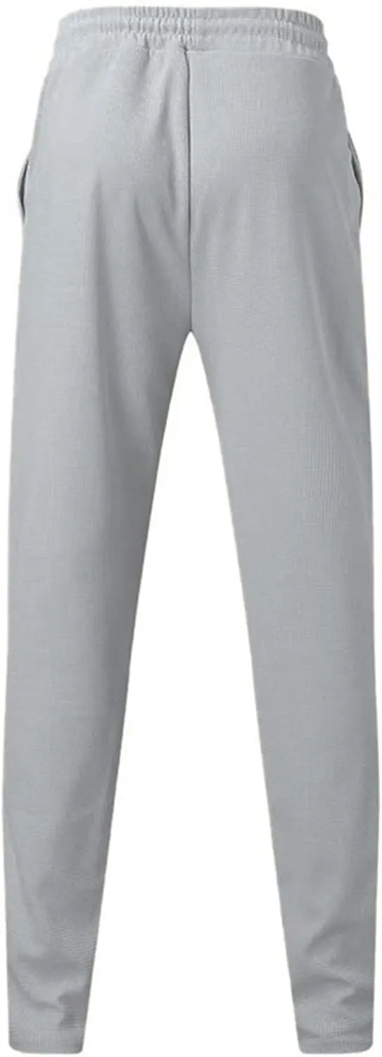 Men's Drawstring Straight Leg Athletic Pants Casual Elastic Waist Outdoor Trousers Comfort Trendy Summer Sweatpants