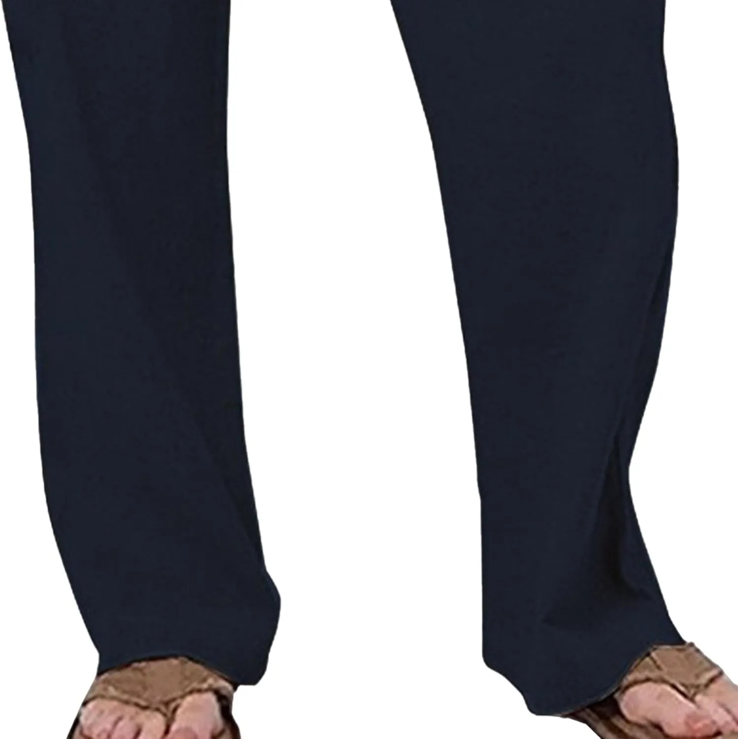 Men's Linen Lightweight Outdoor Solid Pants Baggy Casual Hiking Pants Comfort Sweatpants Yoga Trousers