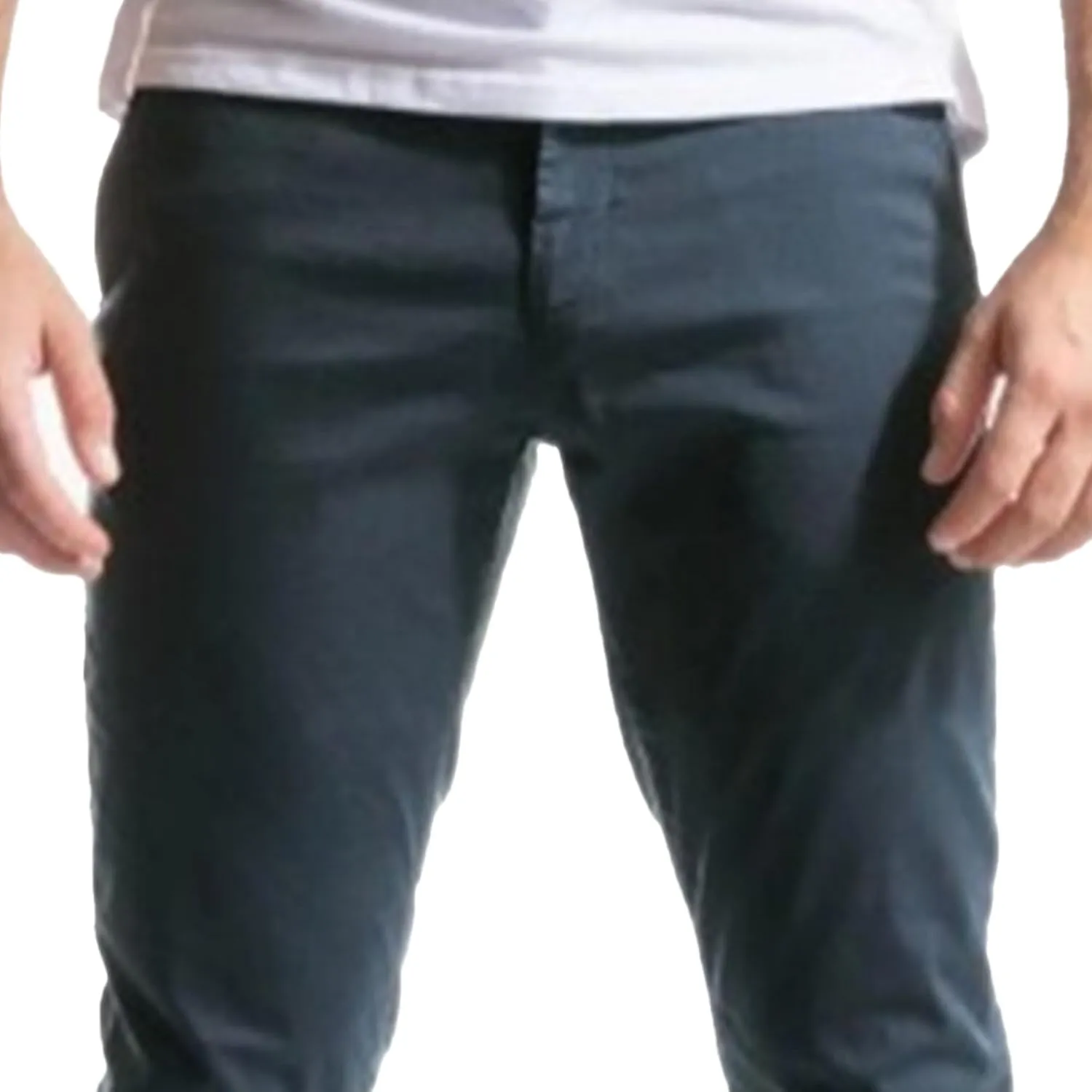Mens Skinny Tapered Dress Pants Comfort Trouser Slim-Fit Front Solid Casual Pants Stretch Chino Casual Fit Trousers