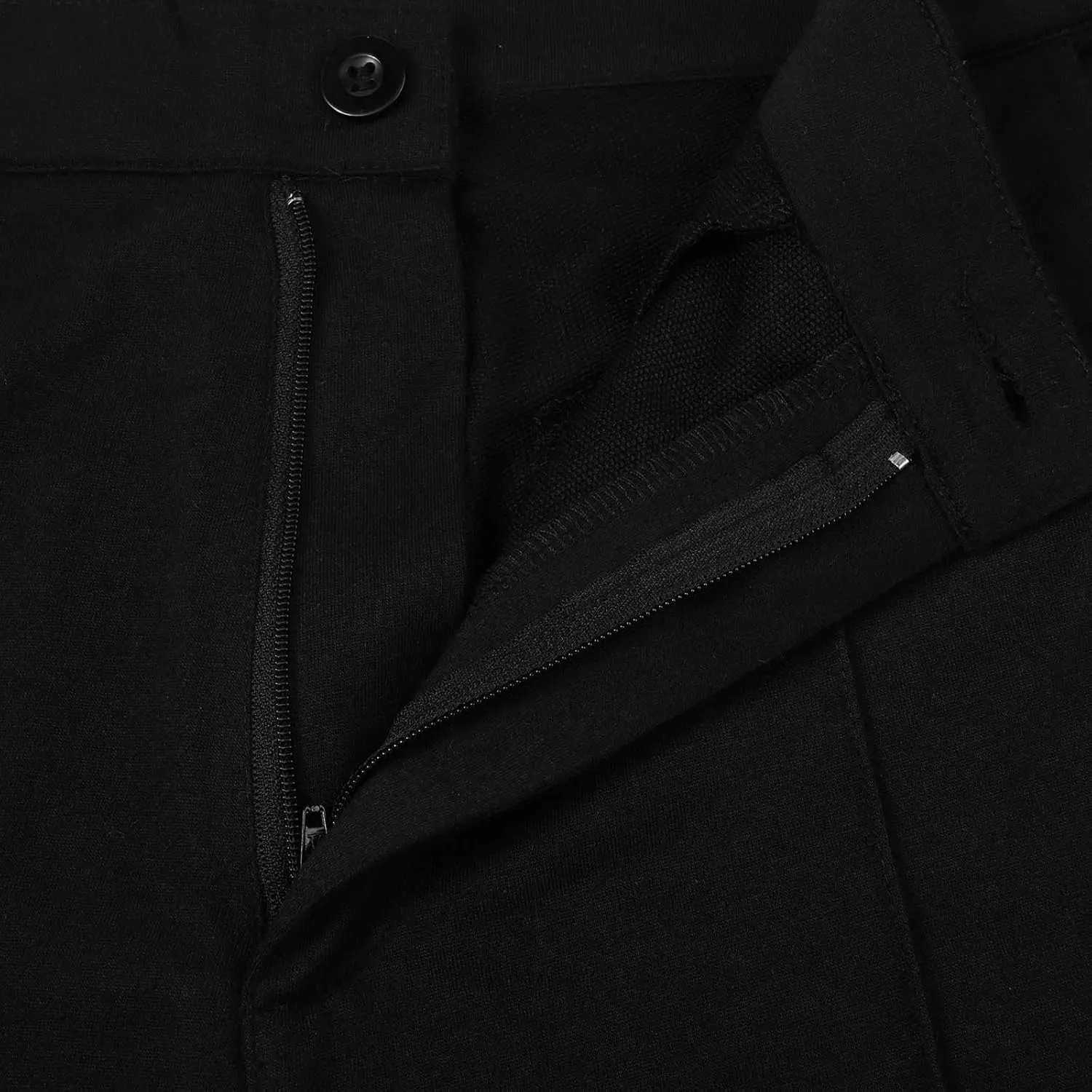 Mens Slim Fit Stretch Dress Pants Flat-Front Skinny Trousers Wrinkle-Fress Comfort Chino Pants for Business Work