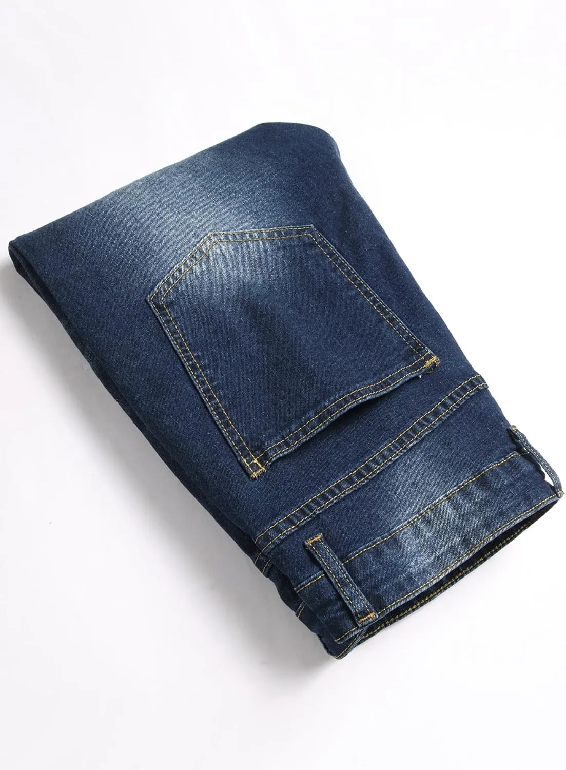 Men's Slim Fit Stretch Jeans Ripped Skinny Distressed Fashion Comfort Flex Waist Pants
