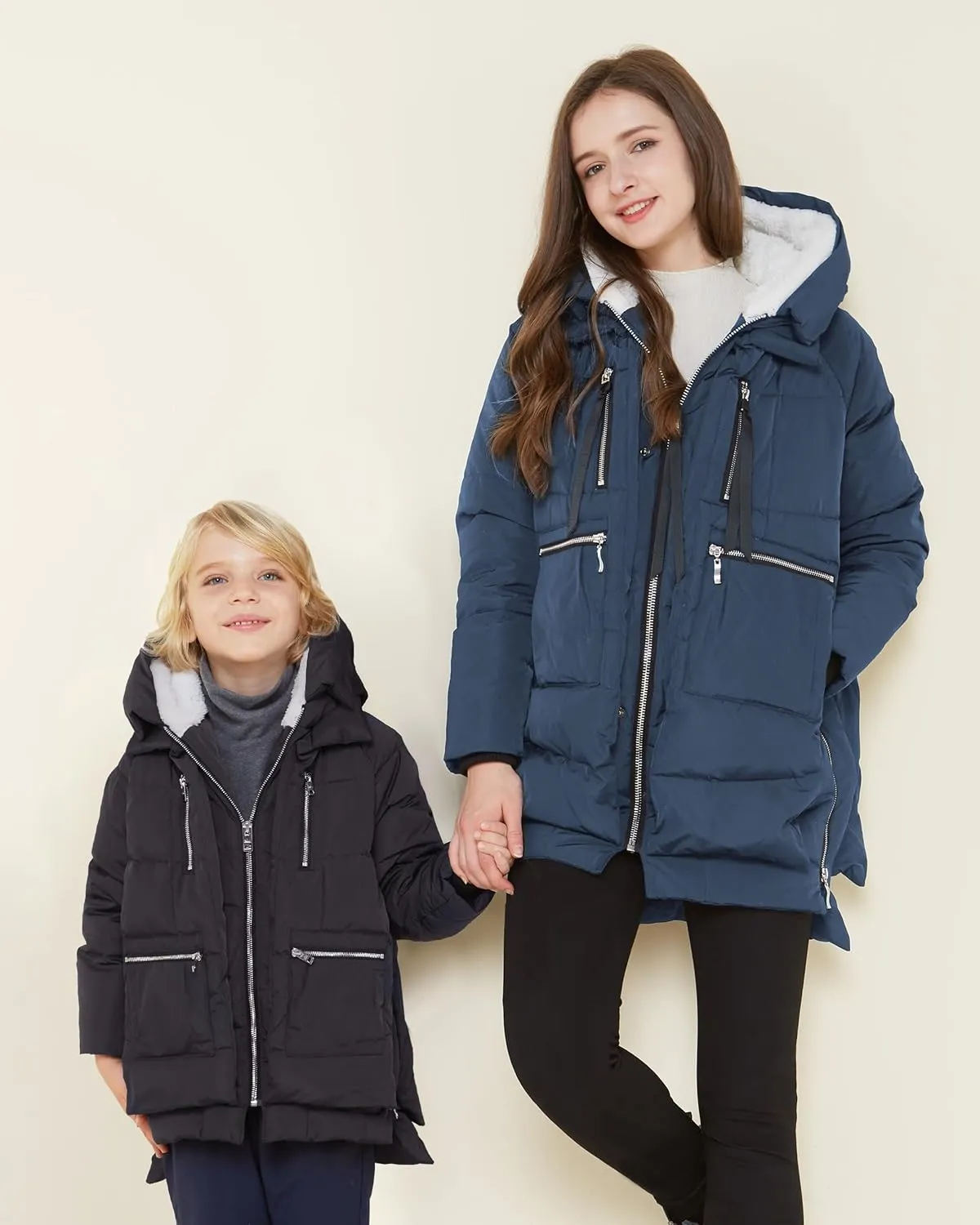 Orolay Children Hooded Down Coat Girl's Quilted Puffer Jacket Boy's Winter Jackets
