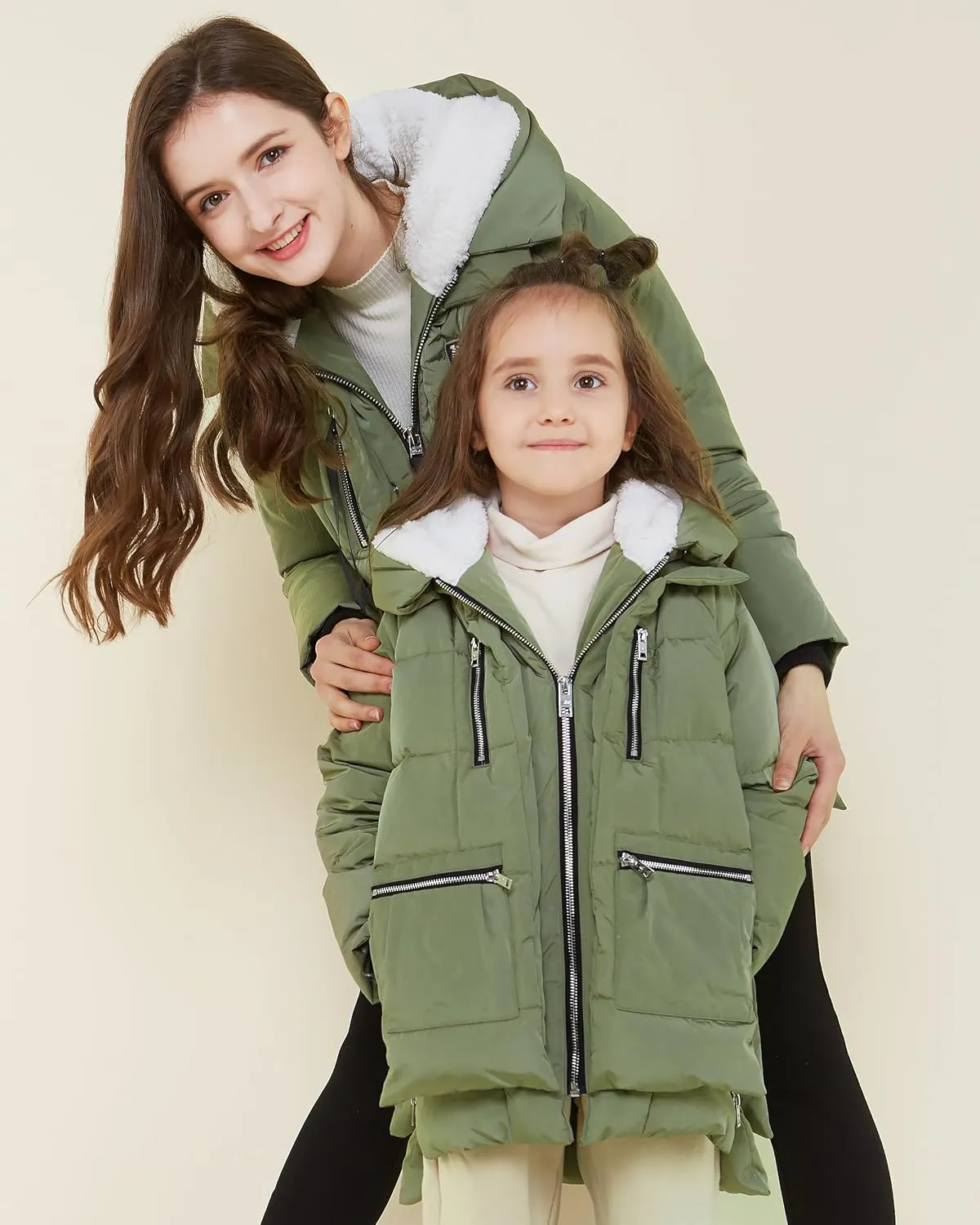 Orolay Children Hooded Down Coat Girl's Quilted Puffer Jacket Boy's Winter Jackets
