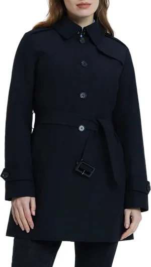 Orolay Women's Belted Trench Coat Windproof Classic Overcoat Slim Outdoor Jackets with Wide Lapel