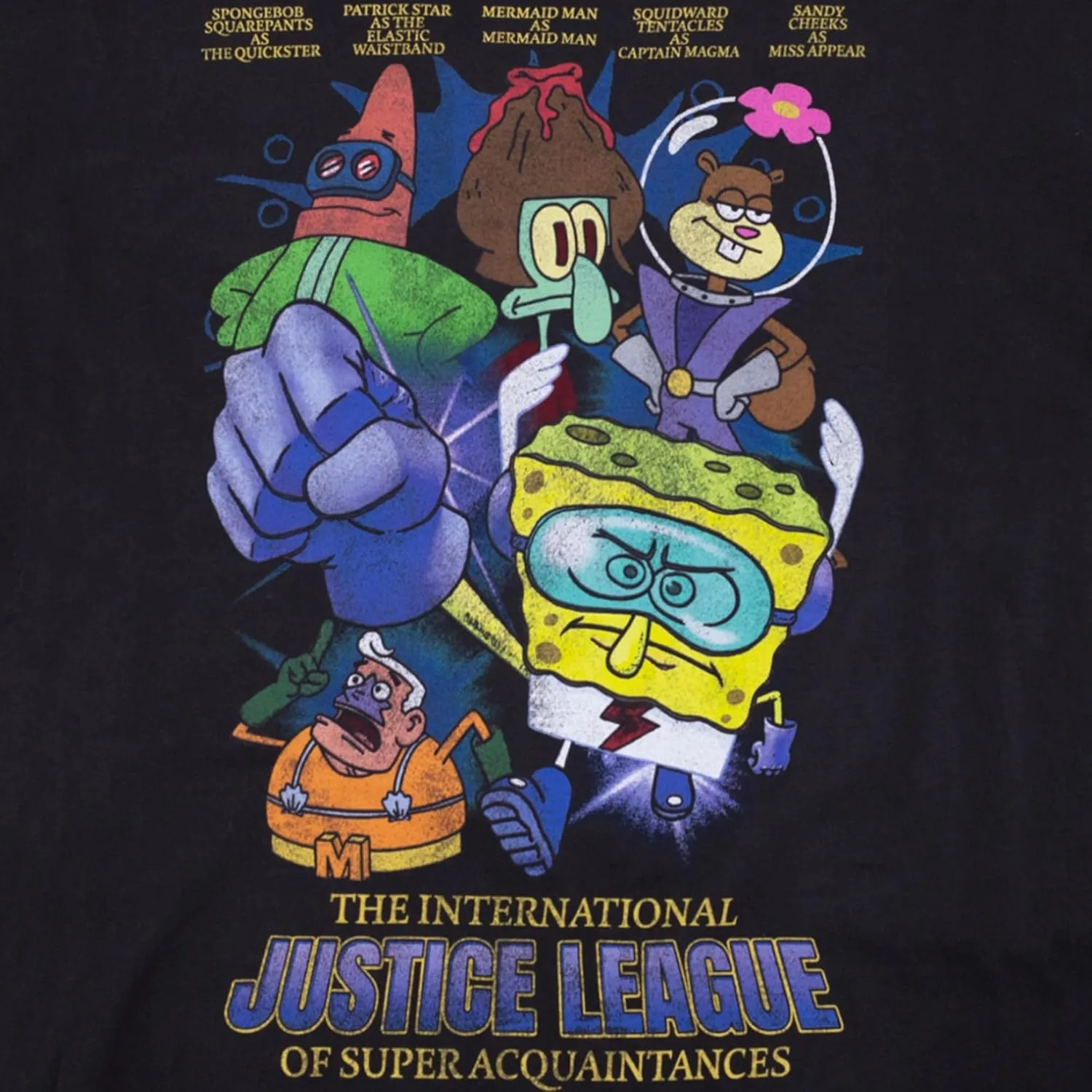 Ripple Junction Spongebob Squarepants Men's Graphic T-Shirt Officially Licensed