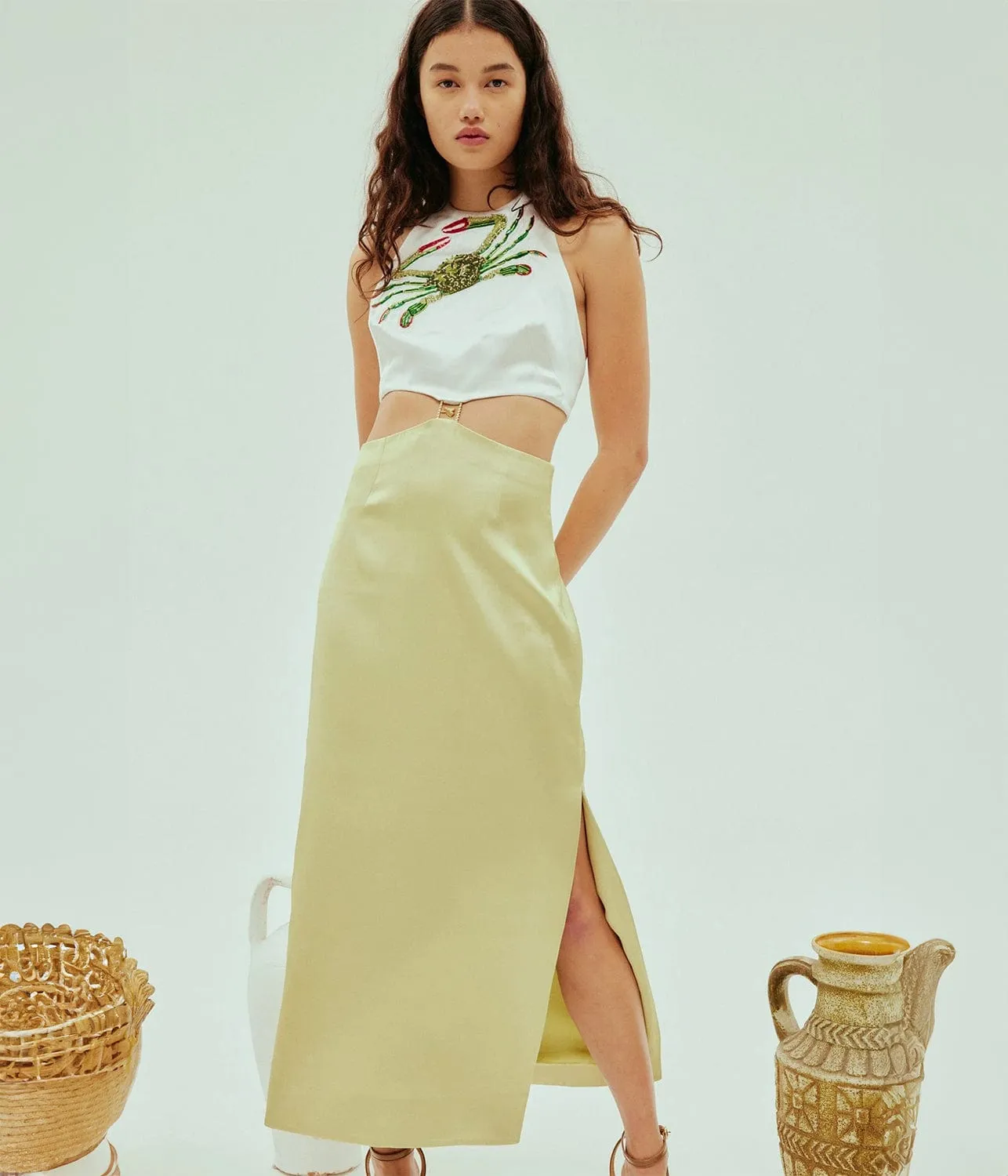 SEB EMBELLISHED MINI DRESS