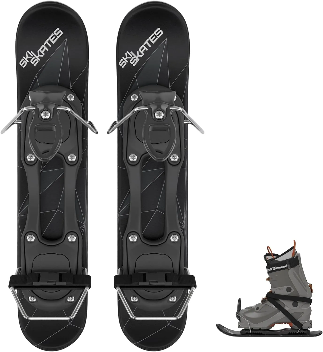 Skiskates | Skis de Patinage Snowblades Skiboards | pour la Neige - Fitnessterapy