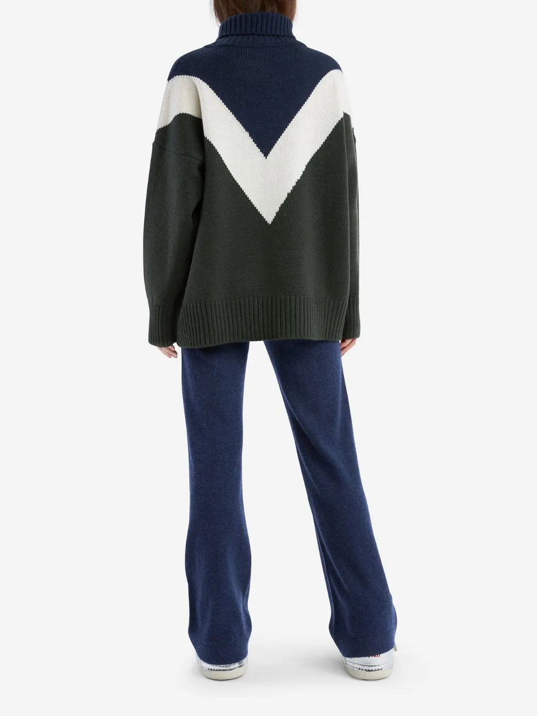 Snowbird Sweater Women Olive Green
