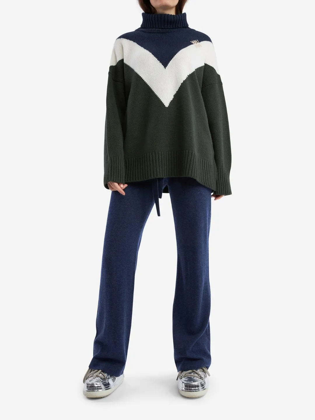 Snowbird Sweater Women Olive Green