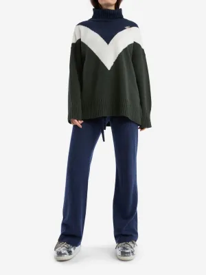 Snowbird Sweater Women Olive Green