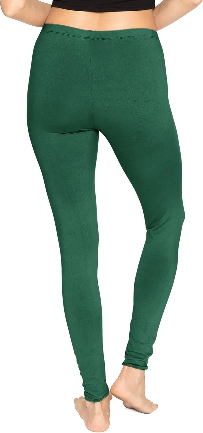 STRETCH IS COMFORT Women's Ultra Buttery Smooth Cotton Leggings | Small to 5X