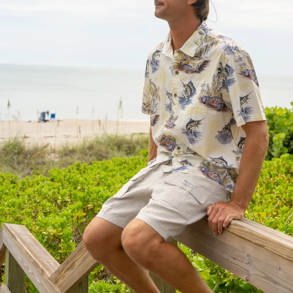 The Weekender Series Short Sleeve Button Up Shirt - Cruizin