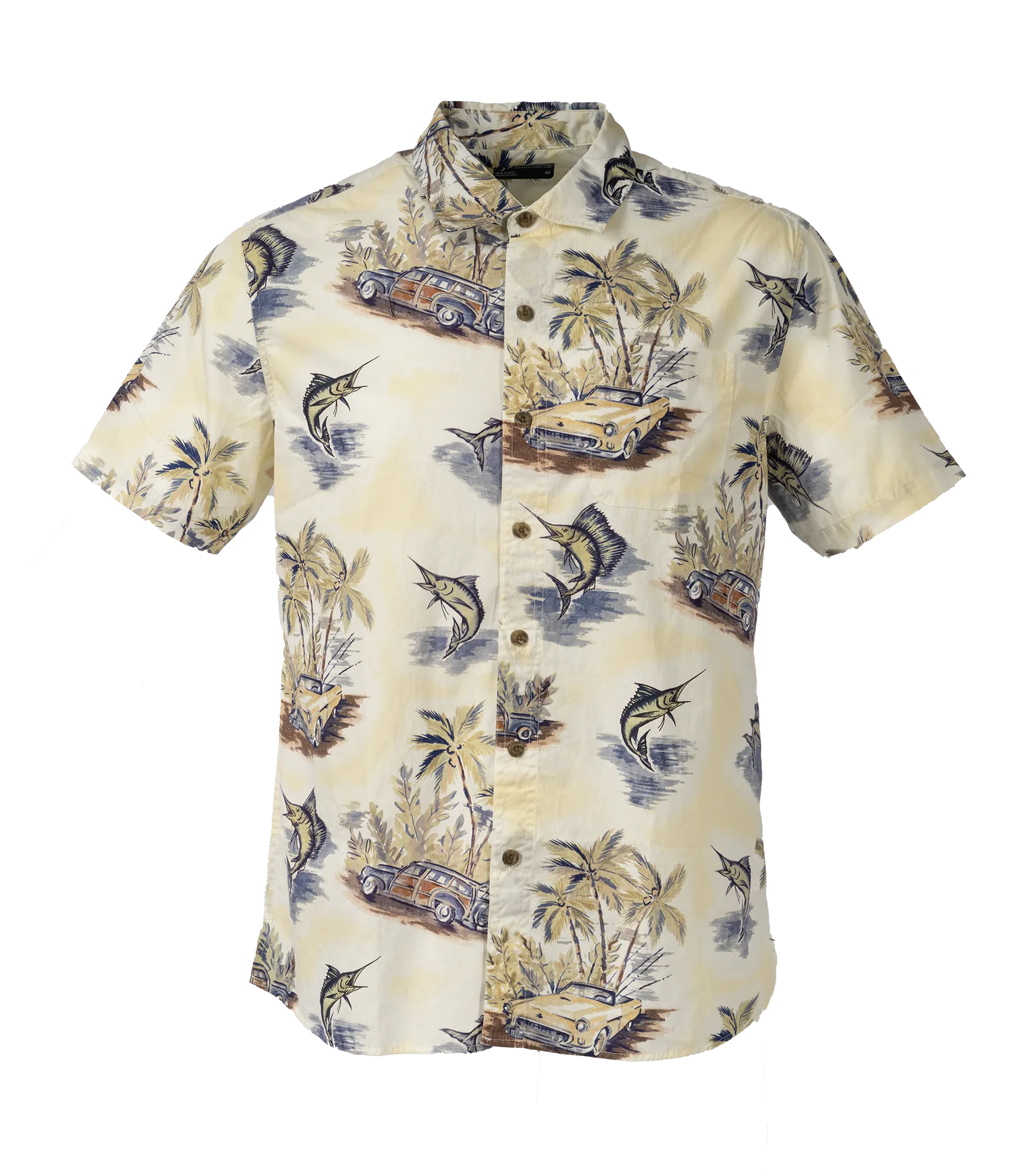 The Weekender Series Short Sleeve Button Up Shirt - Cruizin