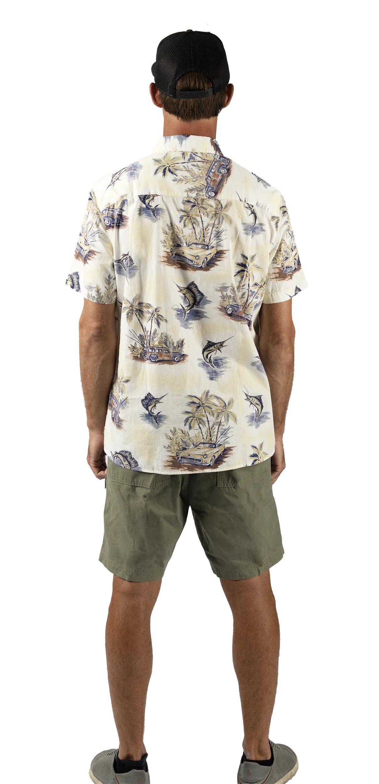 The Weekender Series Short Sleeve Button Up Shirt - Cruizin