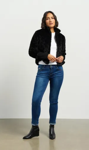 Vintage Fur Jacket | Black