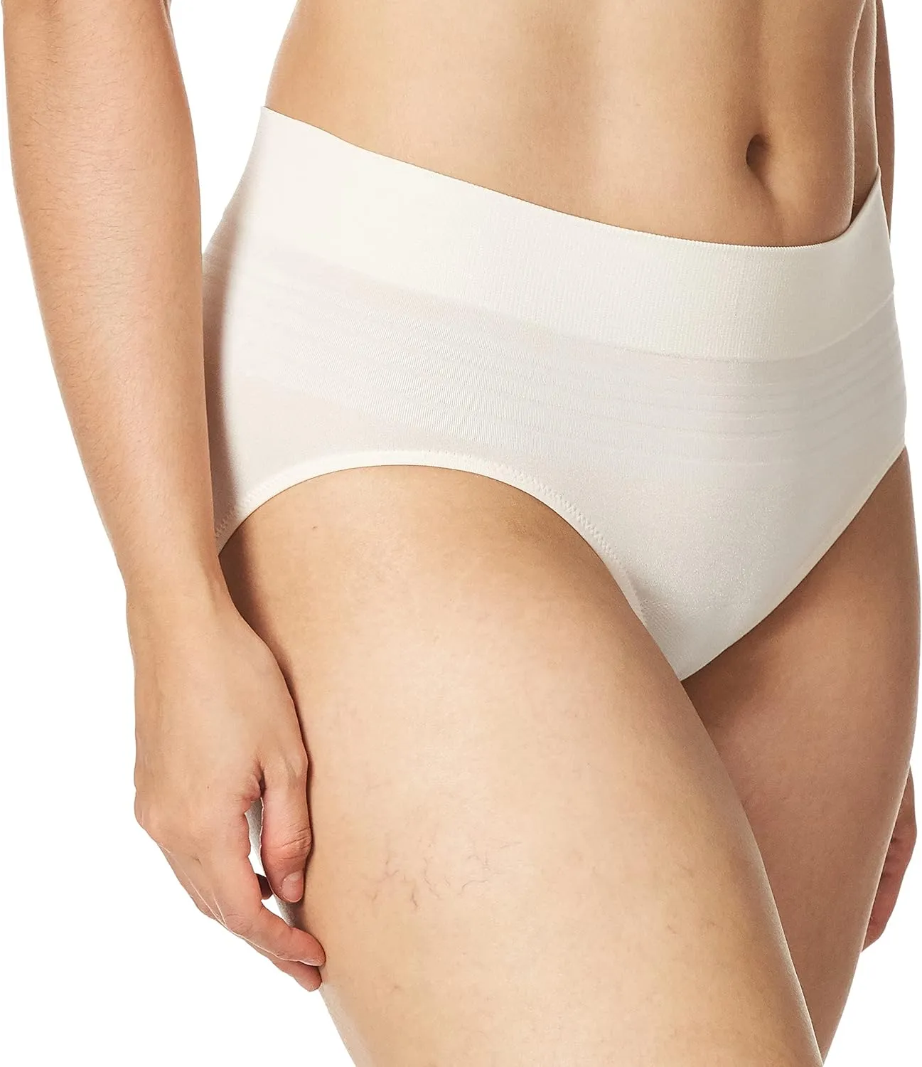 Warner's Women's No Pinching No Problems Dig-Free Comfort Waist Smooth and Seamless Hipster Ru0501p