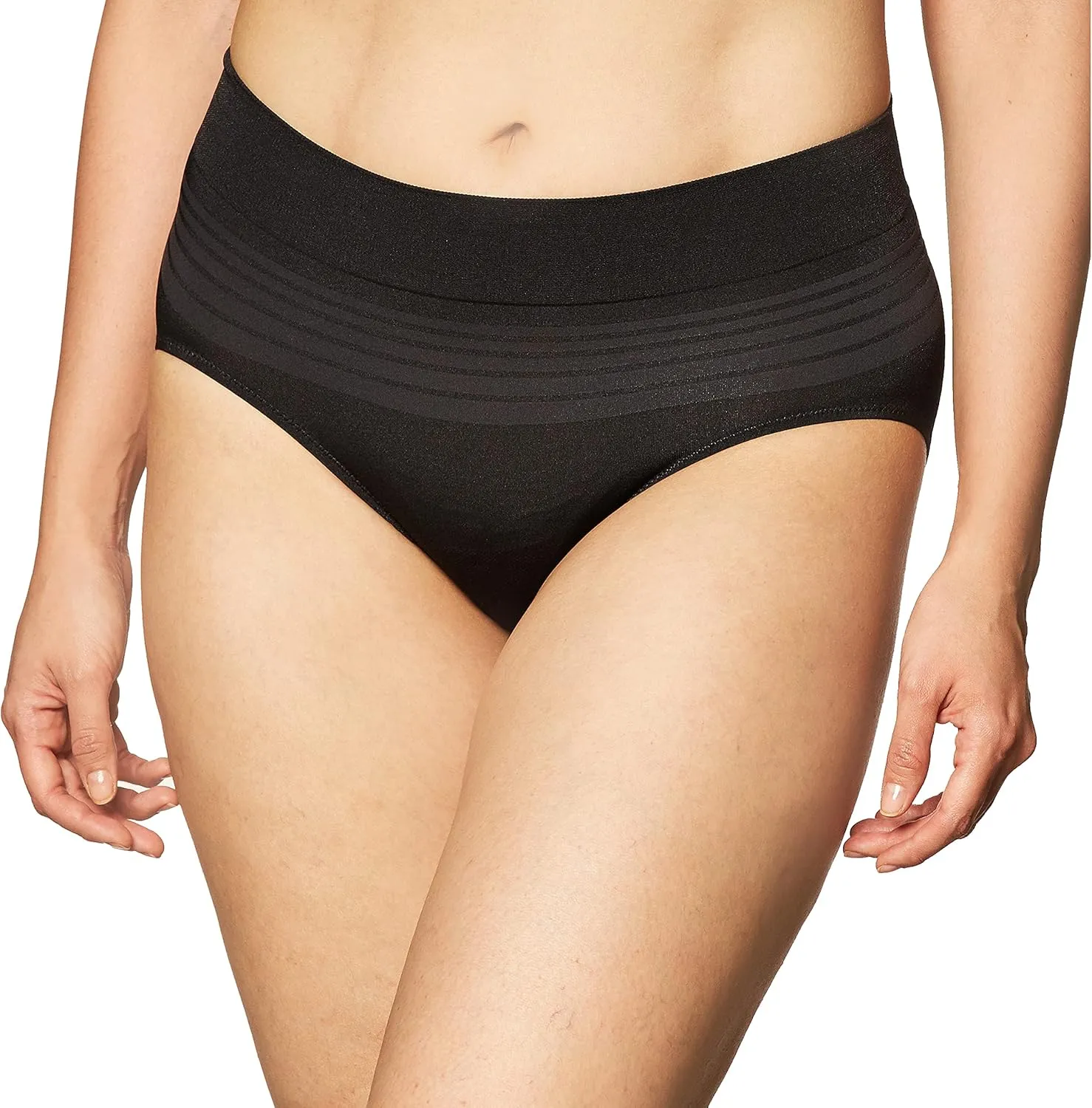 Warner's Women's No Pinching No Problems Dig-Free Comfort Waist Smooth and Seamless Hipster Ru0501p