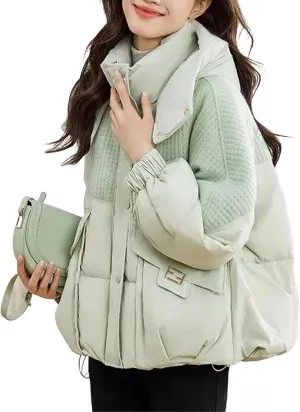 Winter Coat Parka Jacket Women Cotton Padded Loose Coats Thick Warm Overcoat Ladies Snow Short Jackets Outwear Female