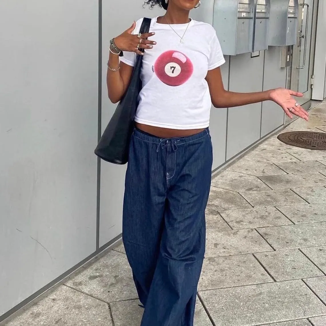 Women Graphic Baby Tees Vintage Cute Aesthetic Tops Y2K Fruit Printed 90s Crop Top Summer Cropped T Shirt