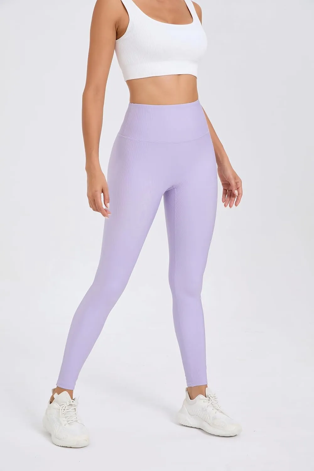 Women's Activewear Set  Ribbed & Smooth Leggings, V Cross & Fitness Shorts  Stylish, Versatile Workout Wear