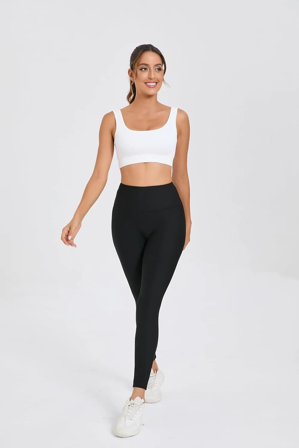 Women's Activewear Set  Ribbed & Smooth Leggings, V Cross & Fitness Shorts  Stylish, Versatile Workout Wear