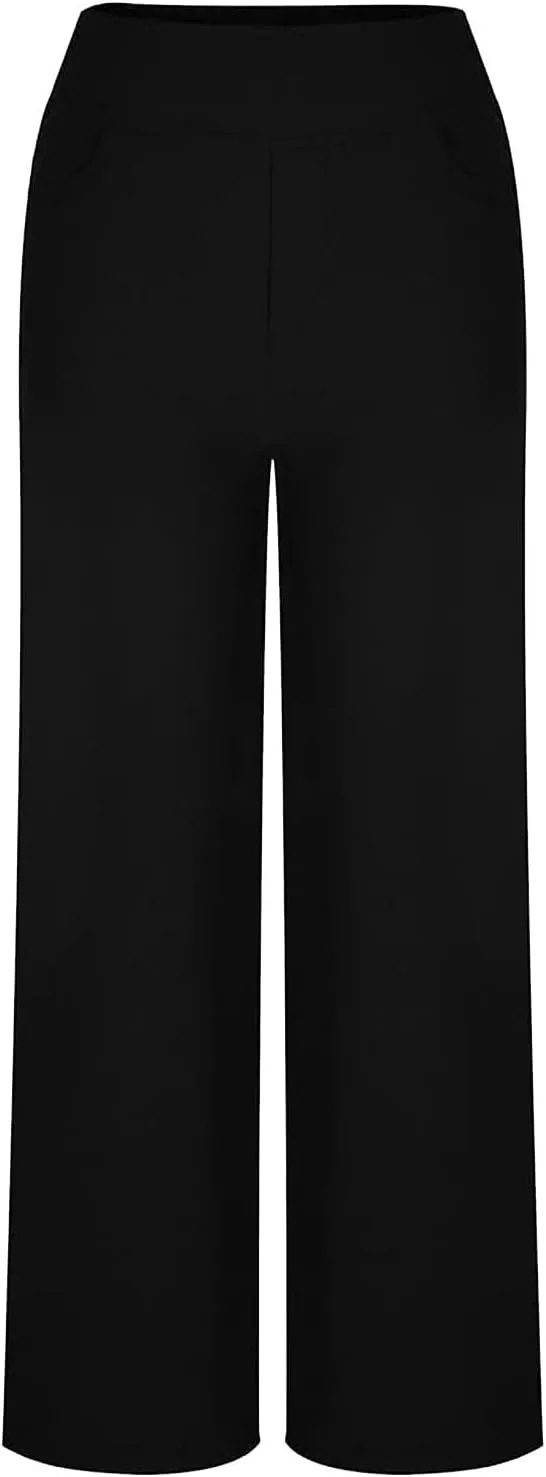 Women's High Waist Washed Ripped Jeans,Vintage Loose Fit Straight Leg Denim Trousers,Casual Stretch Comfort Pants