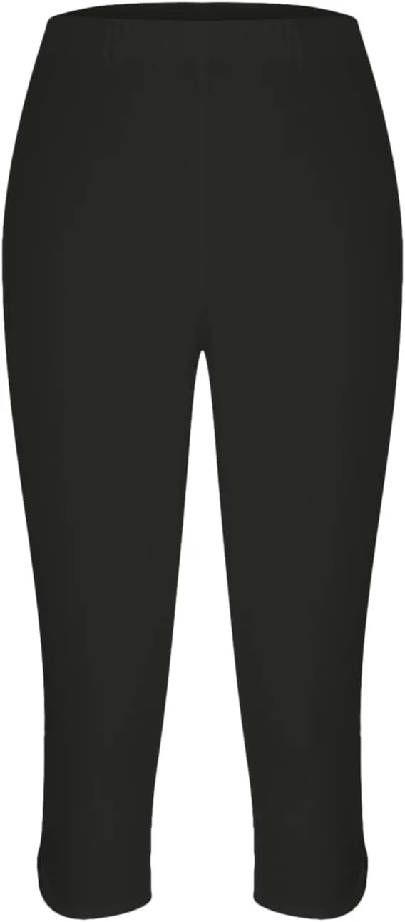 Womens Keyhole Crop Trousers Stretch High Waist Yoga Capri Leggings Casual Comfort Capris Workout Sport Cropped Pant