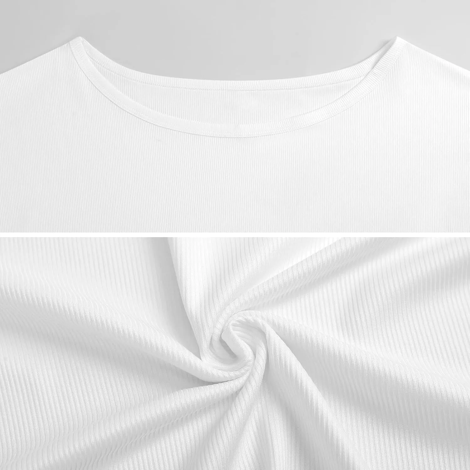 Women's Off Shoulder Tops, One Shoulder Shirts, Short Sleeves Sexy Slim Fit Tees